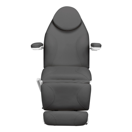Fotel kosmetyczny elektryczny Sillon Basic pedi 3 siln. obrotowy szary - 7