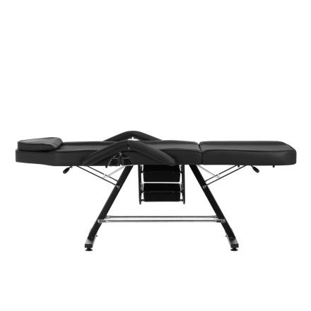 Fotel kosmetyczny Sillon z kuwetami czarny - 5