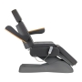 Fotel kosmetyczny elektryczny SILLON Lux 3 silniki szary, szara podstawa - 4