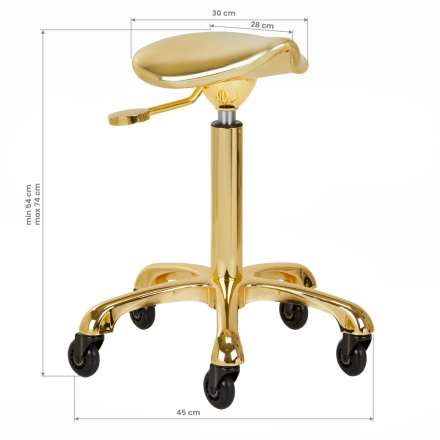Gabbiano taboret Fine Gold - 8