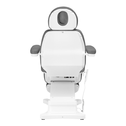Elektryczny fotel kosmetyczny SILLON CLASSIC 3 silniki szary - 9