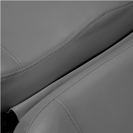 Elektryczny fotel kosmetyczny SILLON CLASSIC 3 silniki szary - 10