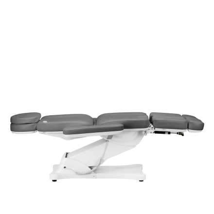 Elektryczny fotel kosmetyczny SILLON CLASSIC 2 silniki pedi szary - 6