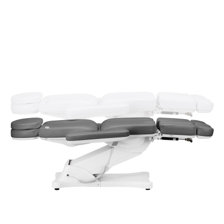Elektryczny fotel kosmetyczny SILLON CLASSIC 2 silniki pedi szary - 7
