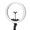 GLOW lampa pierścieniowa ring 18" RGB bsc ze statywem 45W - 4