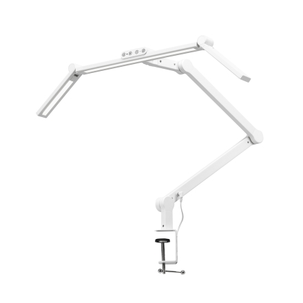 Lampa zabiegowa do manicure Glow L03 do blatu biała - 2