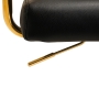 Krzesło Kosmetyczne QS-OF211G złoto czarne - 10