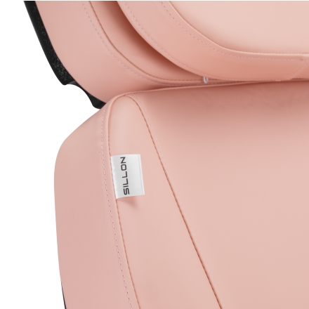 Elektryczny fotel kosmetyczny SILLON CLASSIC 3 silniki różowo czarny - 14