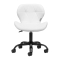 Taboret kosmetyczny QS-06B czarno biały - 1