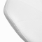 Taboret kosmetyczny QS-06B czarno biały - 5