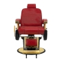 Hair System Fotel barberski MT-91 Złoto Czerwony - 3