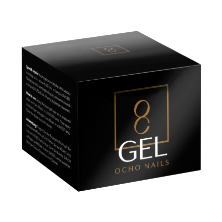 OCHO NAILS Żel do paznokci sparkle pink -30 g - 3