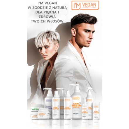 IMMORTAL VEGAN Re-Bond Szampon do włosów zniszczonych regeneracja 250ml - 3