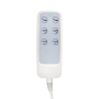 Fotel kosmetyczny elektryczny SILLON Lux 273b 3sil. v2 szary - 14