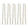 Kokówki fryzjerskie do włosów E-57 120 szt. 5,6 cm złote - 3
