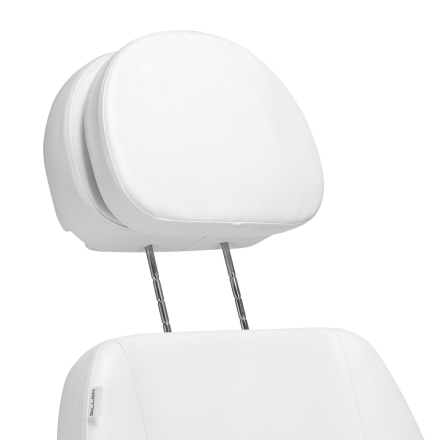 Elektryczny fotel kosmetyczny SILLON CLASSIC 3 silniki z podgrzewaniem second edition biały - 15