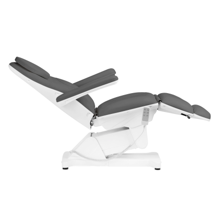 Fotel kosmetyczny elektryczny Sillon Basic 3 siln. szary 2 gat. - 6