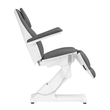 Fotel kosmetyczny elektryczny Sillon Basic 3 siln. szary 2 gat. - 8