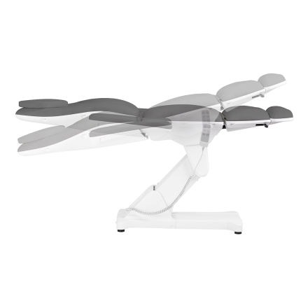 Fotel kosmetyczny elektryczny Sillon Basic 3 siln. szary 2 gat. - 9