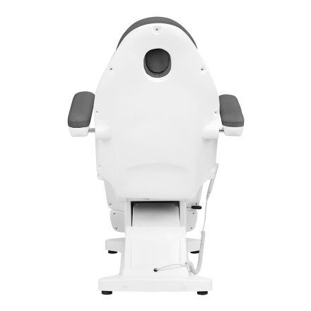 Fotel kosmetyczny elektryczny Sillon Basic 3 siln. szary 2 gat. - 11