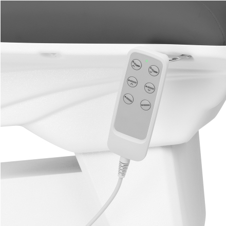 Fotel kosmetyczny elektryczny Sillon Basic 3 siln. szary 2 gat. - 12
