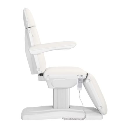 Elektryczny fotel kosmetyczny SILLON Eclipse 3 siln. biały - 4