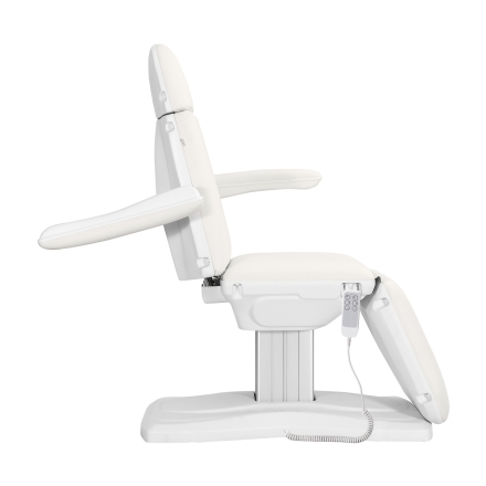 Elektryczny fotel kosmetyczny SILLON Eclipse 3 siln. biały - 5