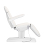FOTEL KOSMETYCZNY ELEKTR. ECLIPSE 4 SILN. BIAŁY - 6