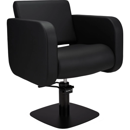 Zestaw Mebli Ayala Comfort + 2 Fotele Globe Czarne Podstawa Czarny Kwadrat Misa Czarna - 3