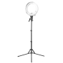 Lampa pierścieniowa Ring light 12' 35W fluorescent biała + statyw - 2