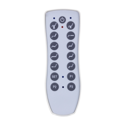 Fotel kosmetyczny elektr. Azzurro 878 5 siln. szary - 7
