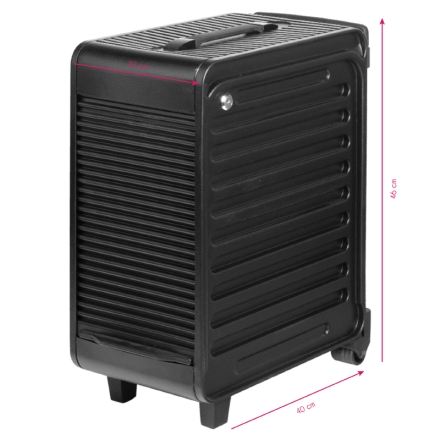 GABBIANO MOBILNY POMOCNIK FRYZJERSKI 227 CZARNY - 8