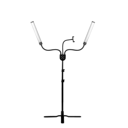 Lampa led do rzęs i makijażu Polluks IV typ msp-mj-02 black z pilotem - 2