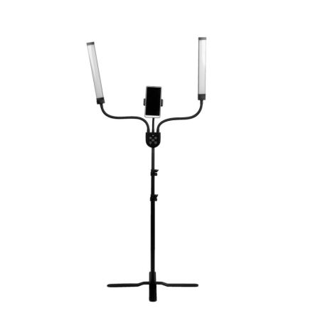 Lampa led do rzęs i makijażu Polluks IV typ msp-mj-02 black z pilotem - 3