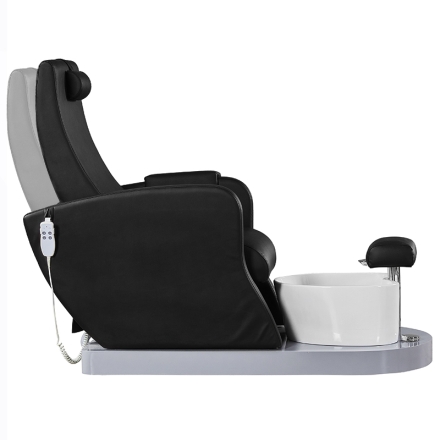 Fotel spa do pedicure Azzurro 016B czarny - 5