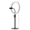Lampa pierścieniowa Ring light 10' 8W led czarna - 1