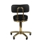 Taboret kosmetyczny Gold AM-961 czarny - 3