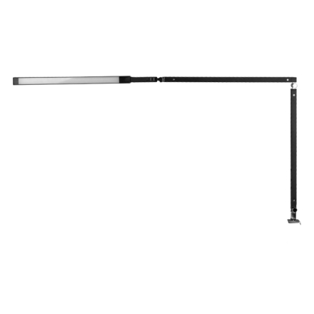 Lampa led 3-ramienna na biurko czarna - 2