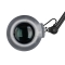 Lampa lupa led S5 + statyw czarna - 2