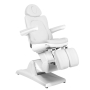 Fotel kosmetyczny elektr. Azzurro 870S pedi 3 siln. biały - 2