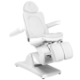 Fotel kosmetyczny elektr. Azzurro 870S pedi 3 siln. biały - 3