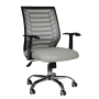 FOTEL BIUROWY ECO COMFORT 02 CZARNO - SZARY - 2