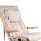 Sakura fotel składany Relax z masażerem beżowy - 5