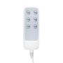 Fotel kosmetyczny elektryczny Lux 273b 3 silniki biały - 14