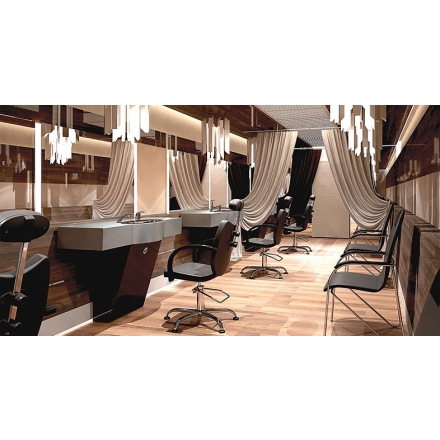 Fotel Fryzjerski Toledo Ayala  z Zagłówkiem - Barber Shop - 6