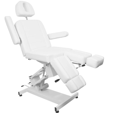 Fotel kosmetyczny elektr. Azzurro 706 pedi 1 siln. biały - 8