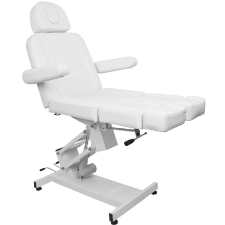 Fotel kosmetyczny elektr. Azzurro 706 pedi 1 siln. biały - 9