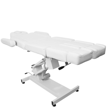 Fotel kosmetyczny elektr. Azzurro 706 pedi 1 siln. biały - 10
