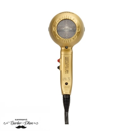 Gamma Piu Barber Phon - Suszarka Do Włosów Złota - 4