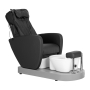 Fotel spa do pedicure Azzurro 016C czarny z masażem pleców i hydromasażem - 2